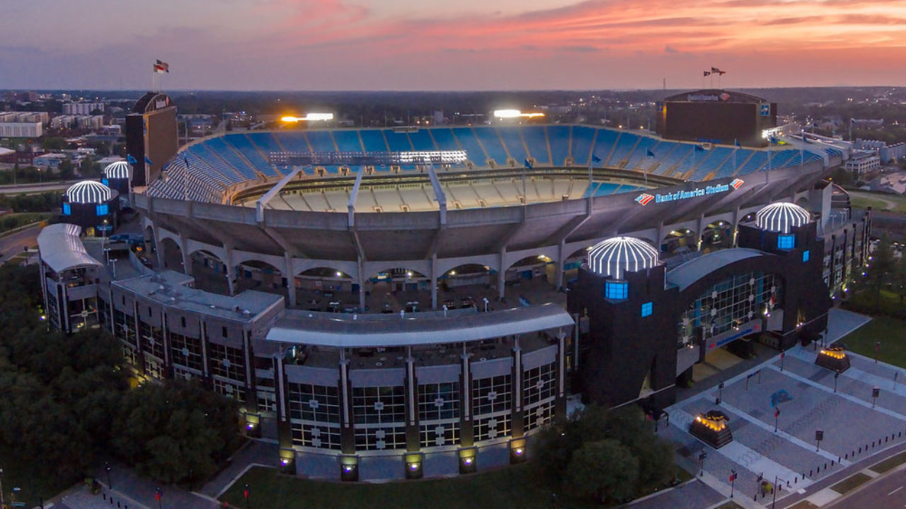 Carolina Panthers NFL Bank of America Stadium Atlanta Falcons