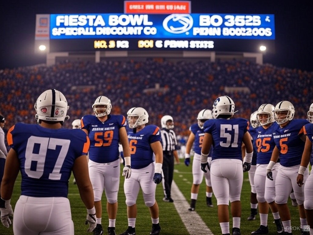 Cheapest Fiesta Bowl Tickets Online with Promo Code